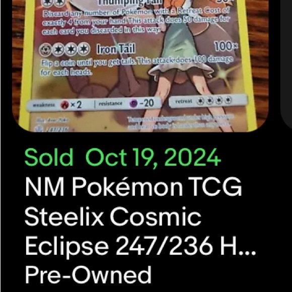 Trainer Gallery Rare Steelix - Picture 2 of 2